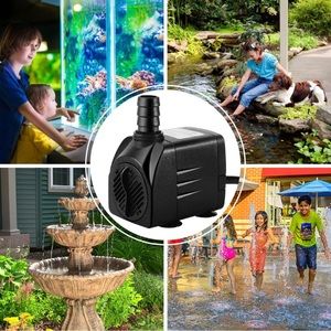 CWKJ Fountain Pump SUBMERSIBLE WATER PUMP FOR FOUNTAIN OR AQUARIUM